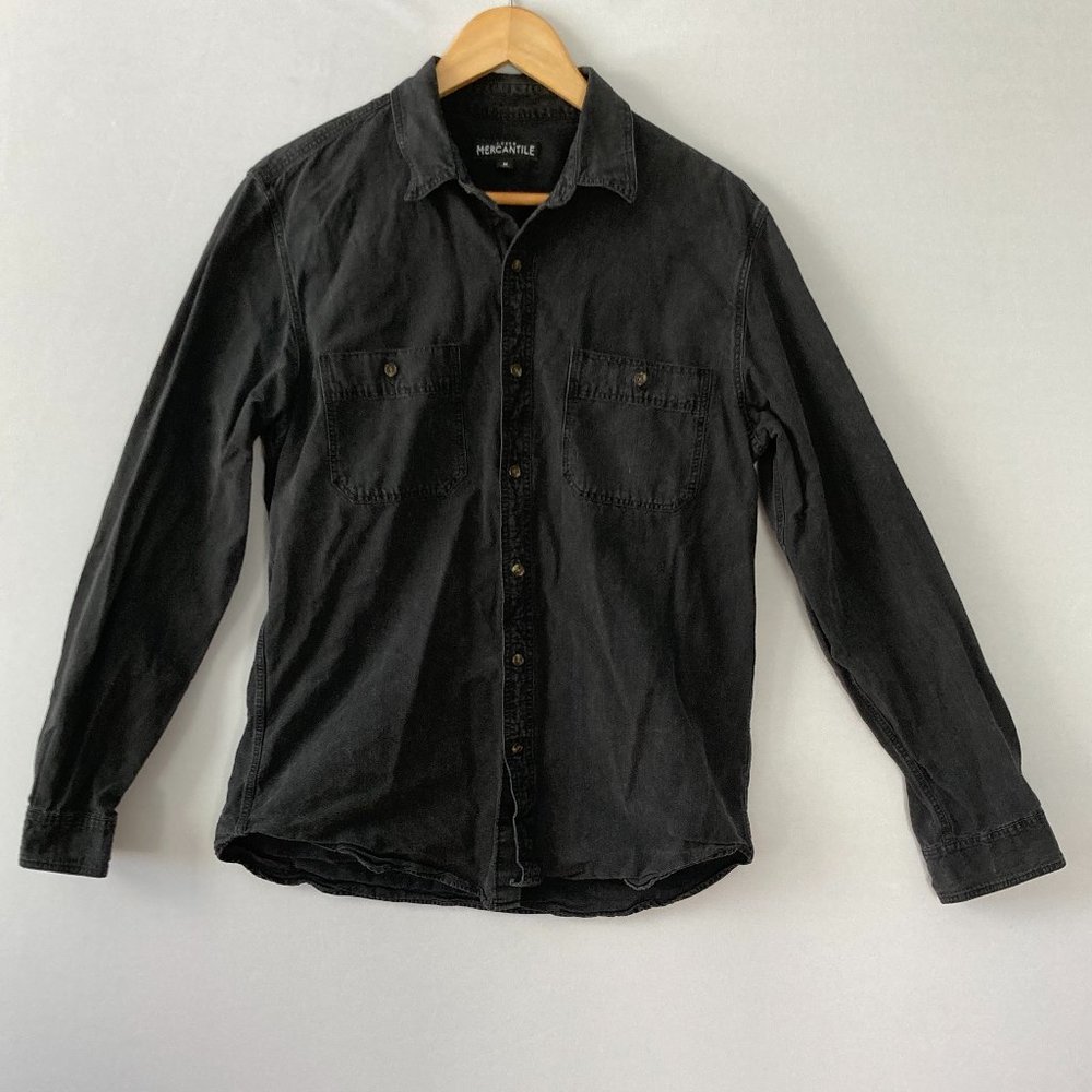 J CREW Men's Mercantile Button Down Work Shirt Size Medium